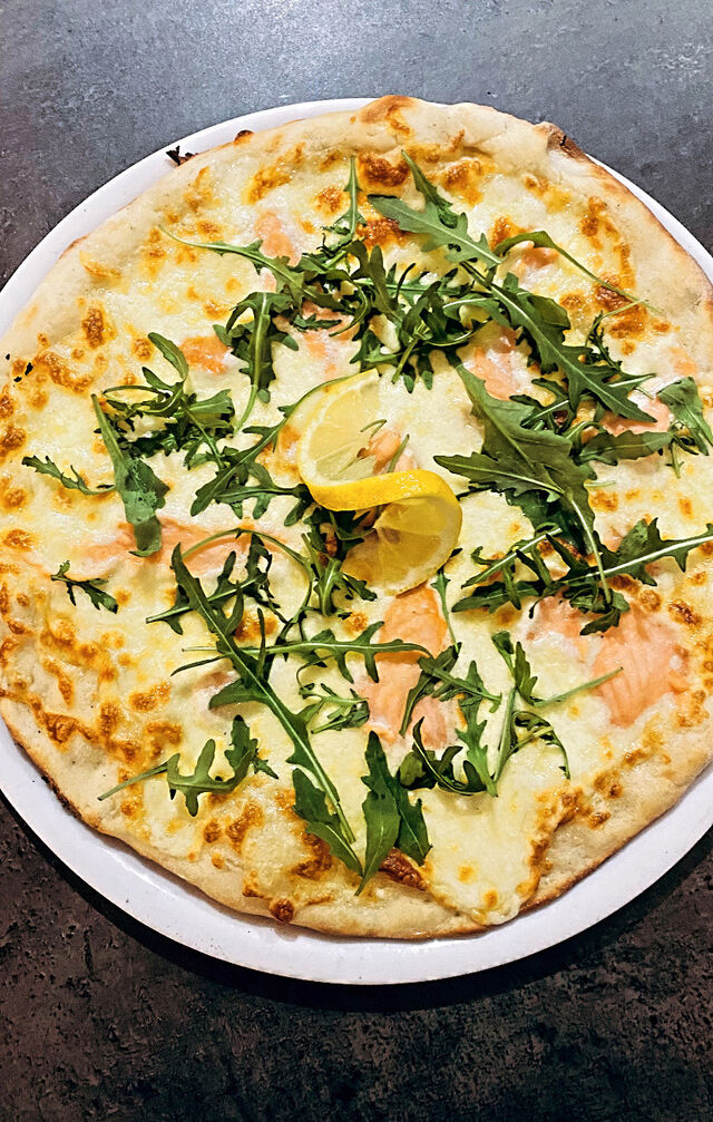 Pizza Saumon