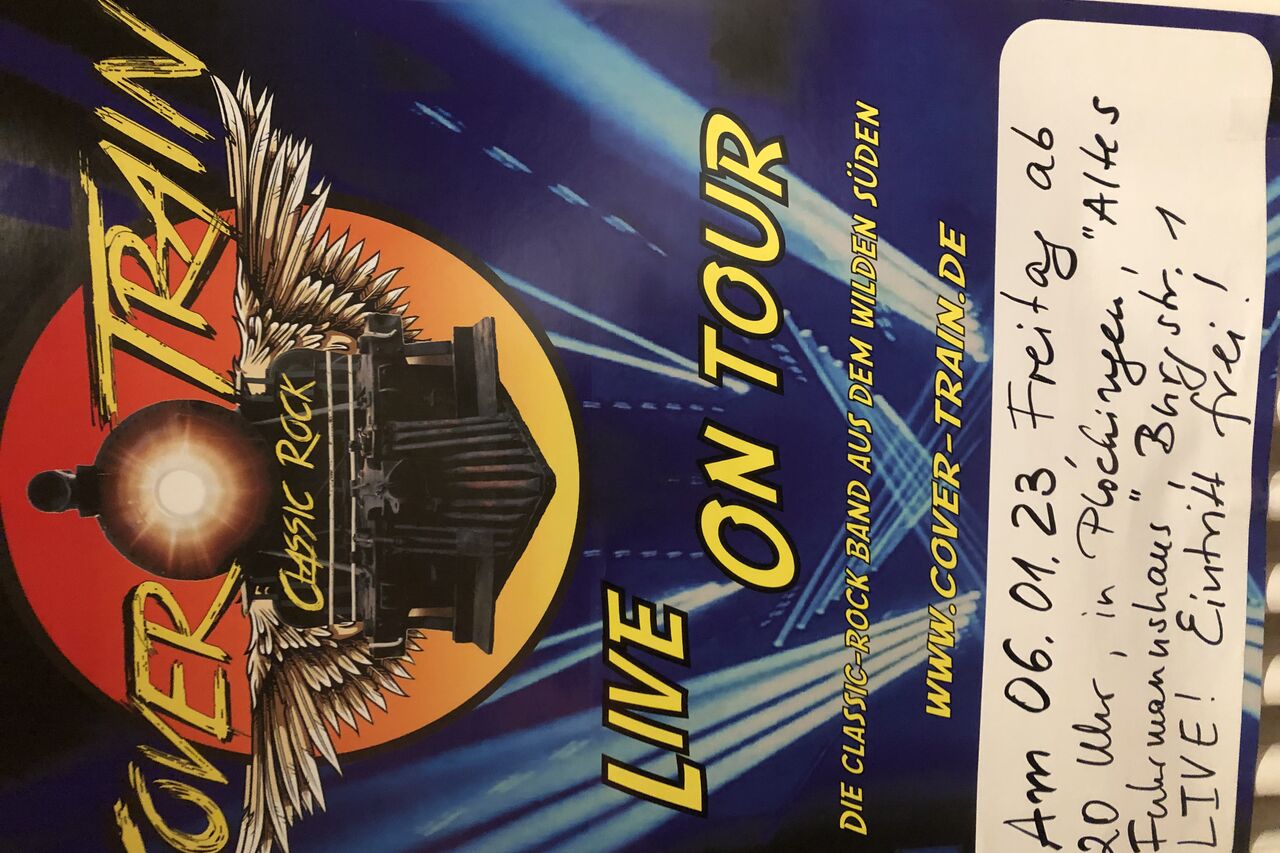 Konzert "Cover Train"