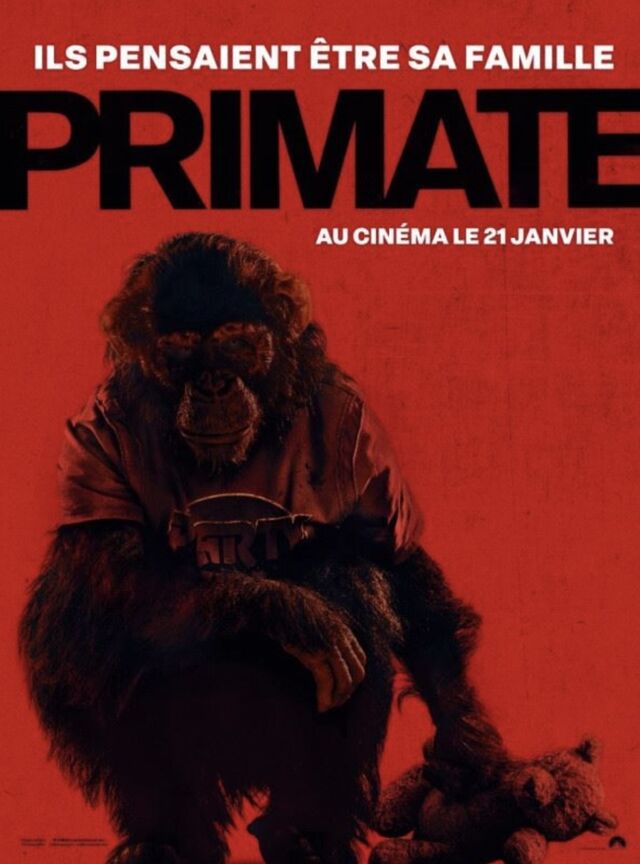 Primate 1h29 - Int. -16 ans