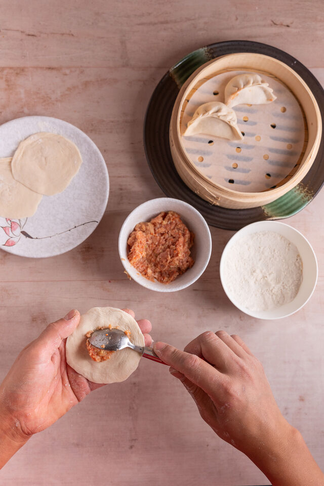 Preparazione dei Ravioli