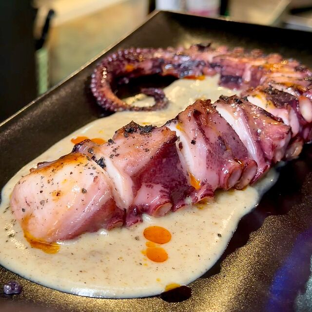 PULPO CON PARMENTIER