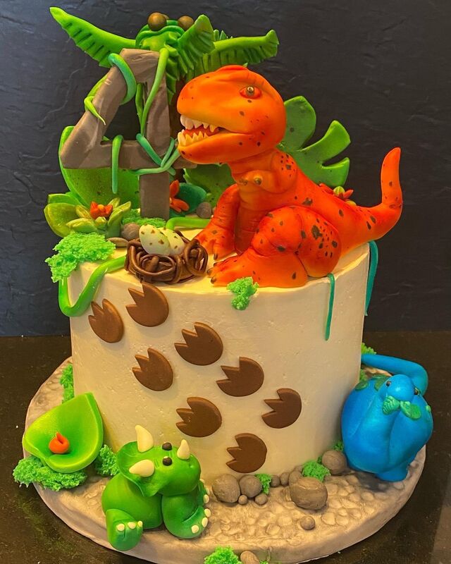 Gâteau Dino