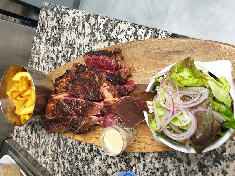 cote de boeuf vbf 1.200kg pour 2