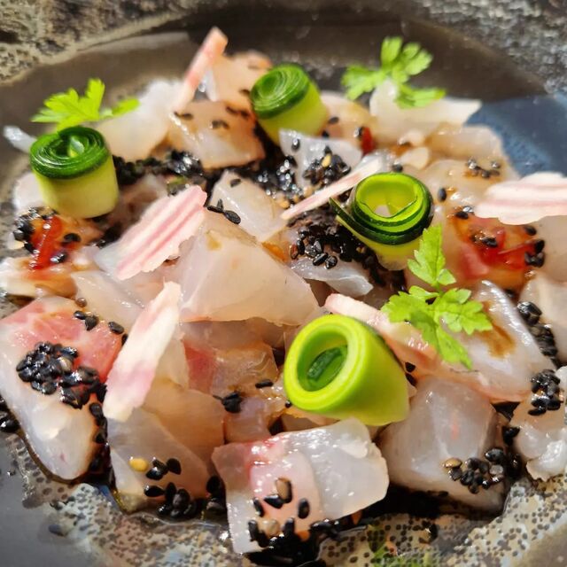 Ceviche de Daurade et Bar