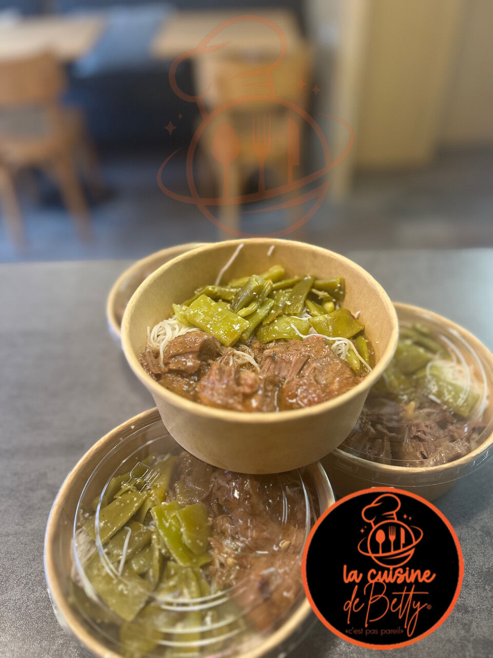 Joues de porc confites au miels