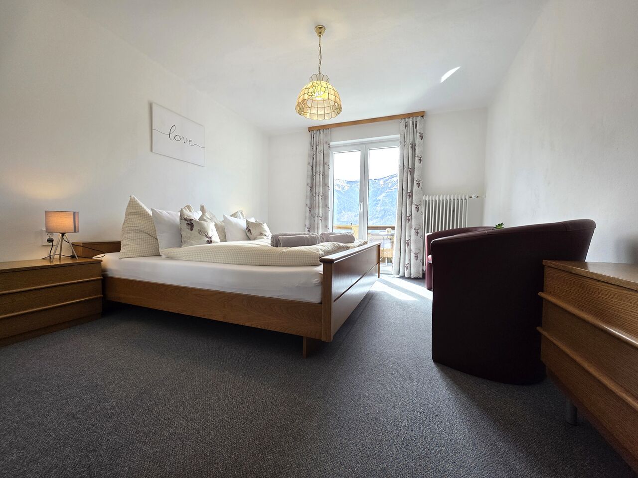 Doppelzimmer mit Balkon