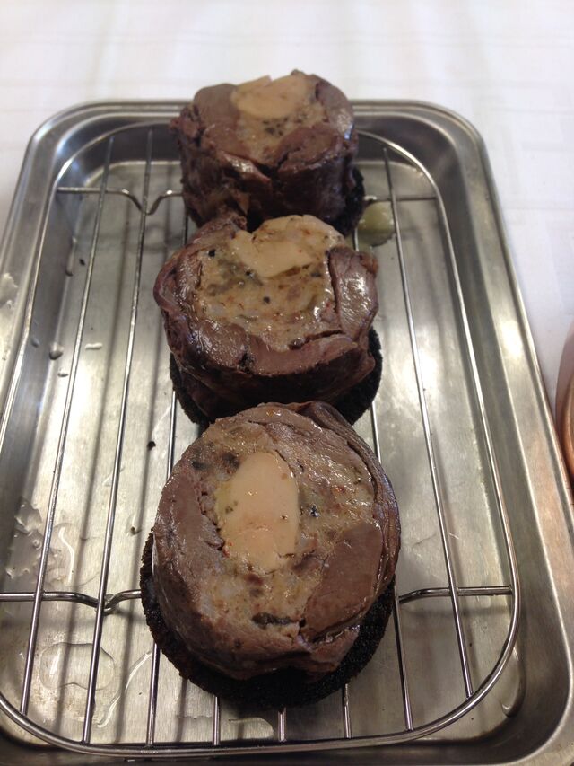 Lièvre à la Royal avant dressage