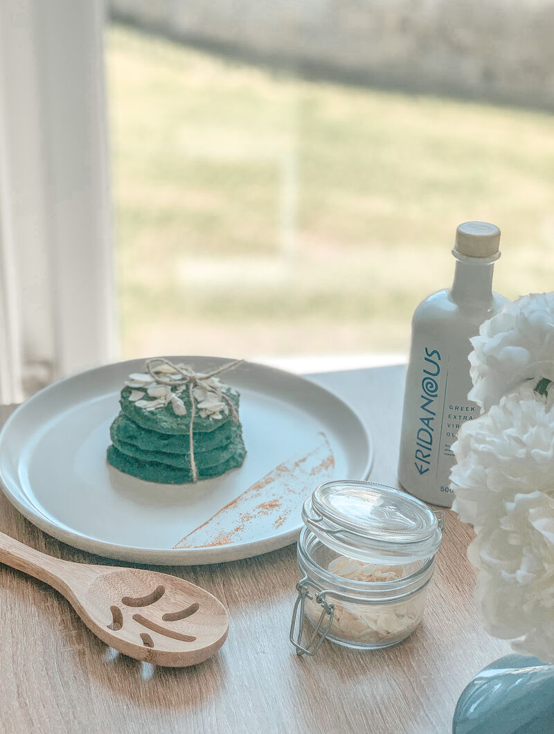 Petite beignets d'épinard et Amandes.