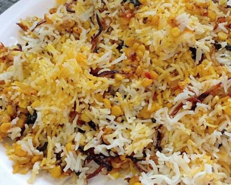 lentilles briyani