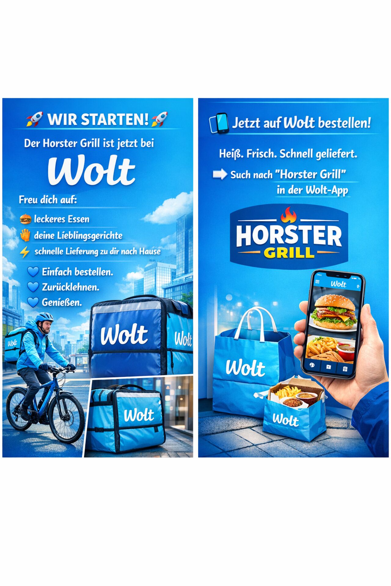 Ab jetzt mit Lieferung möglich