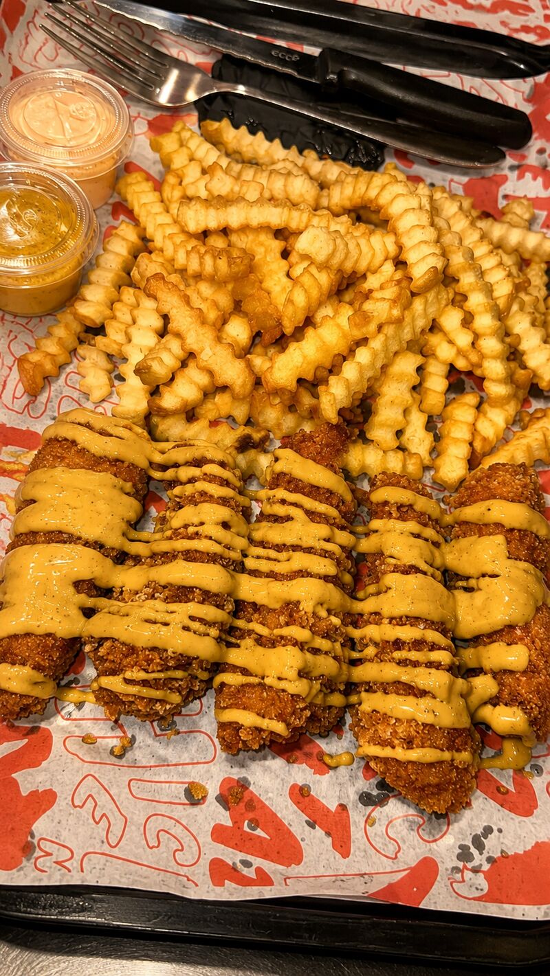 Tenders curry mango