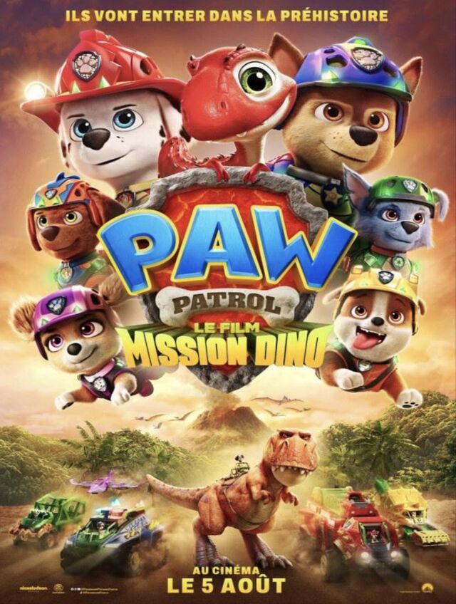 La Pat' Patrouille : Le film mission Dino 1h28 - Tous Publics