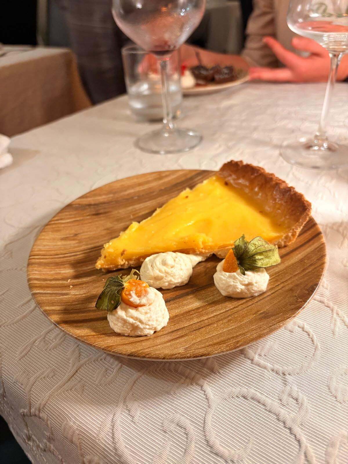 La tarte citronnée et sa chantilly maison