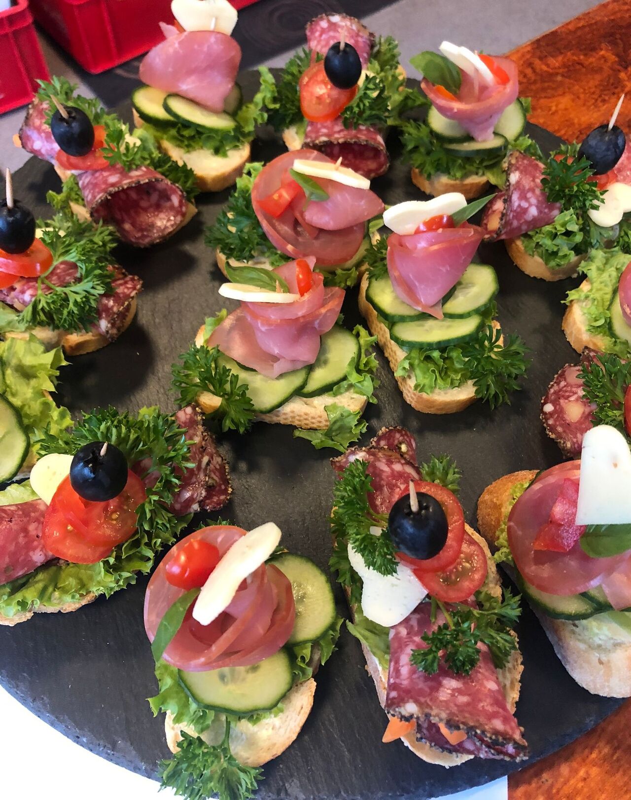 Hochzeit - Buffet
Canapés 