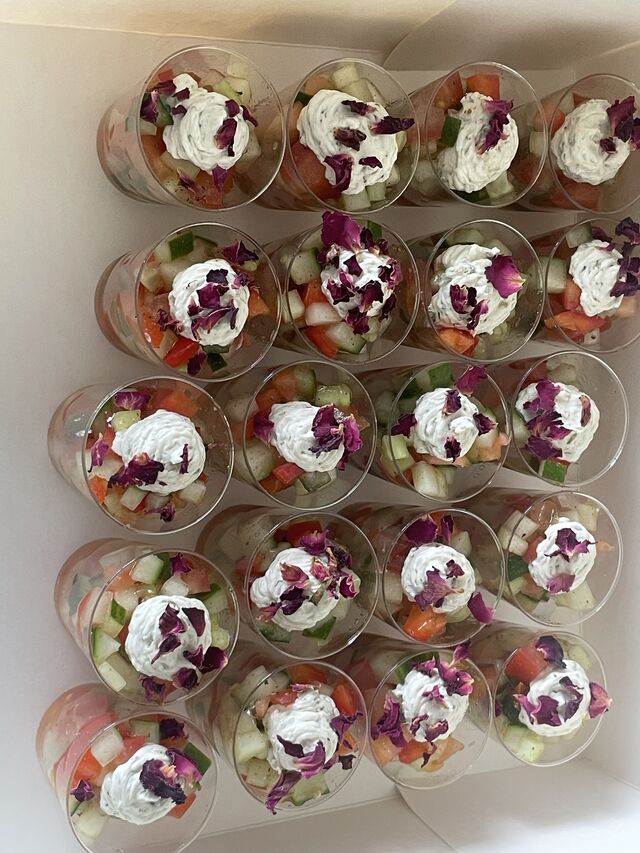 Verrine légumes 