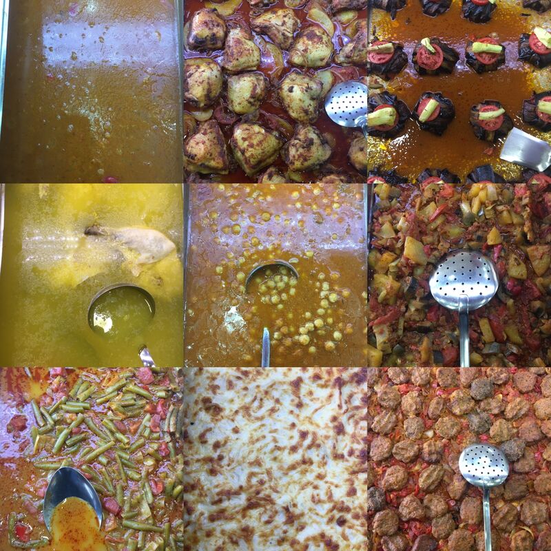 Pazartesi günü menümüz