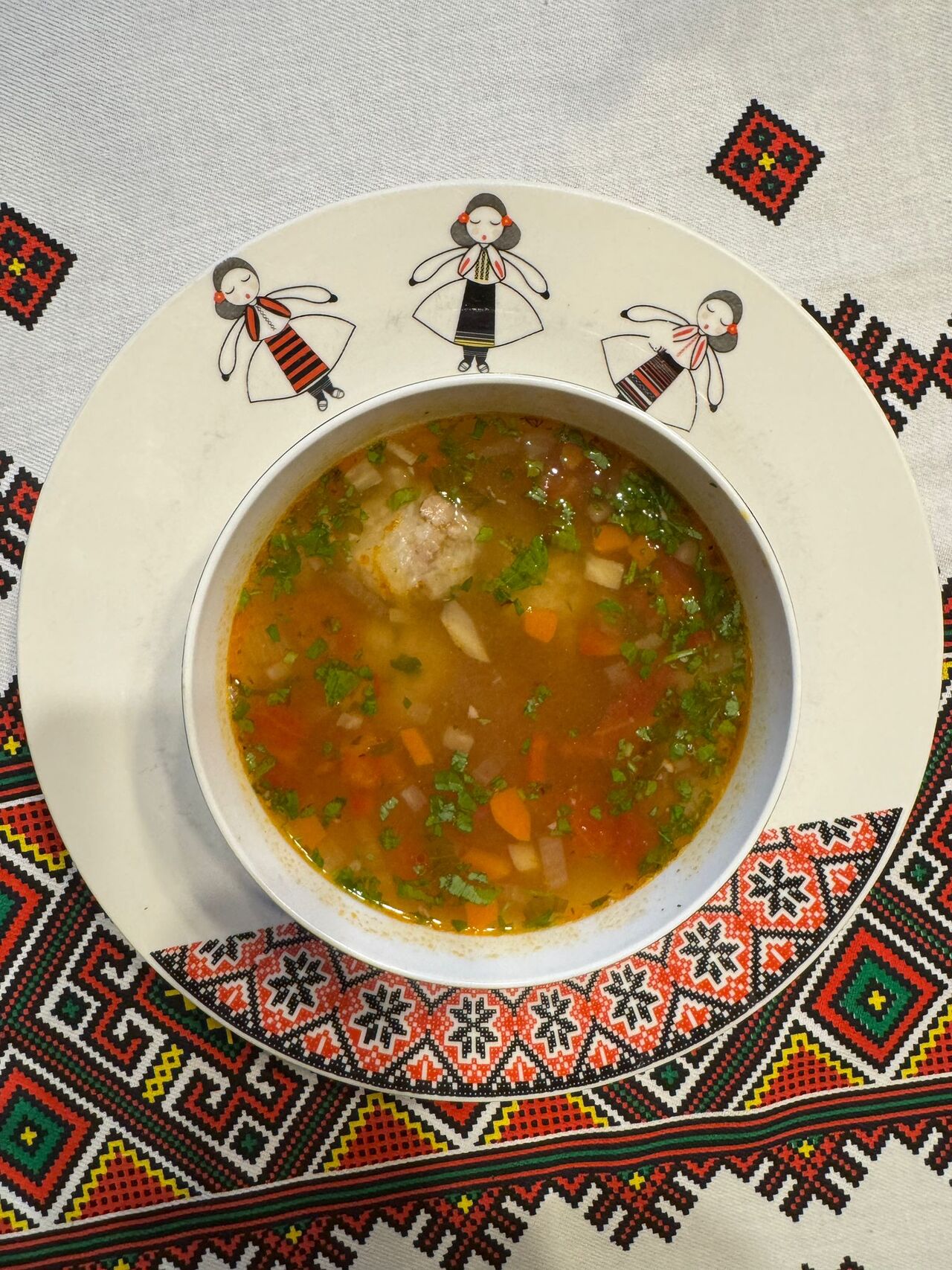 Ciorba de perisoare - 25 lei