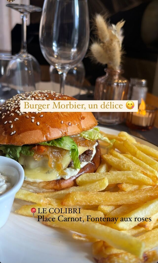 Burger au Morbier