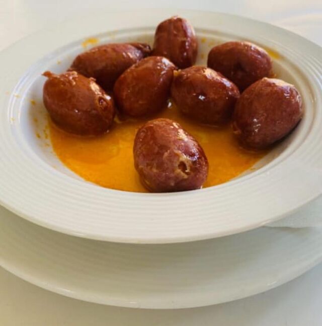 CHORIZO EN SALSA DE SIDRA