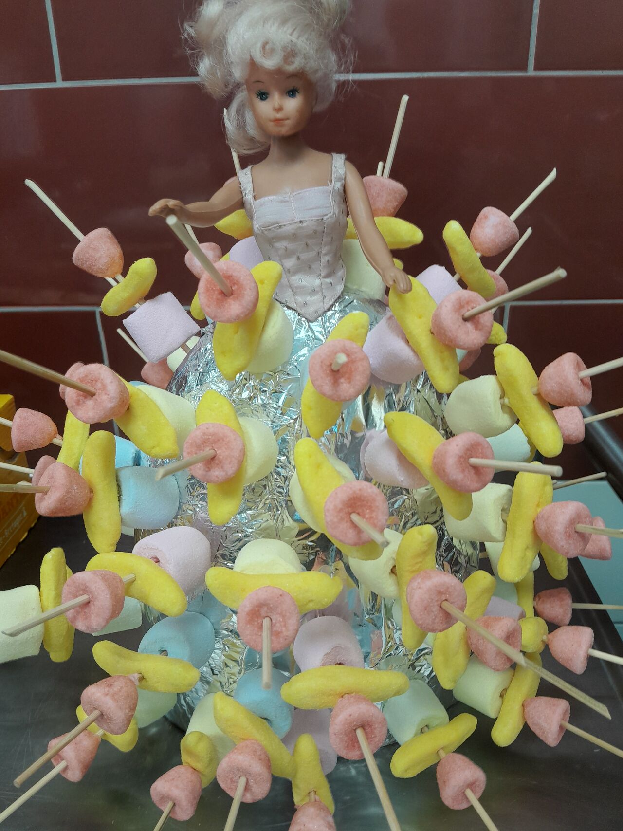 Brochettes de bonbons