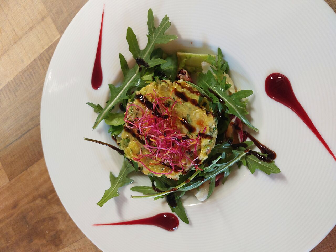 Tartare d'Avocat aux crevettes, vinaigrette aux agrumes