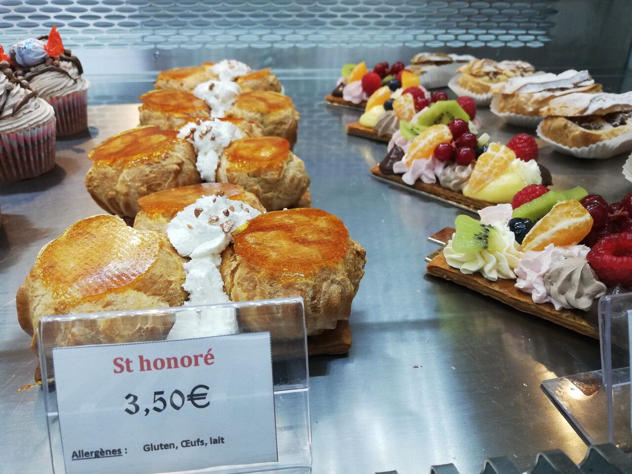 Pâtisseries individuelles