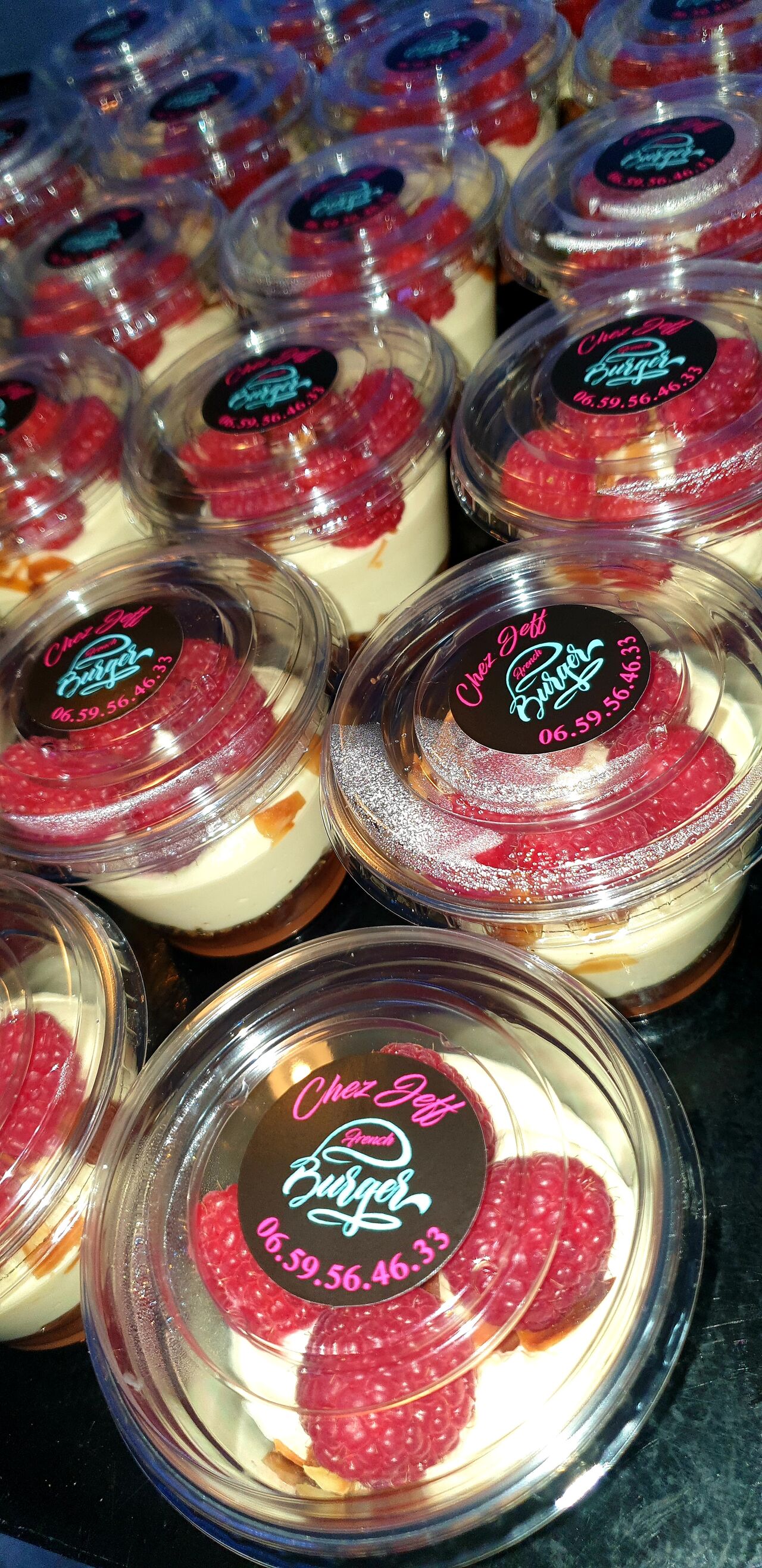 Dessert du moment:Tiramisu Framboise et chocolat blanc