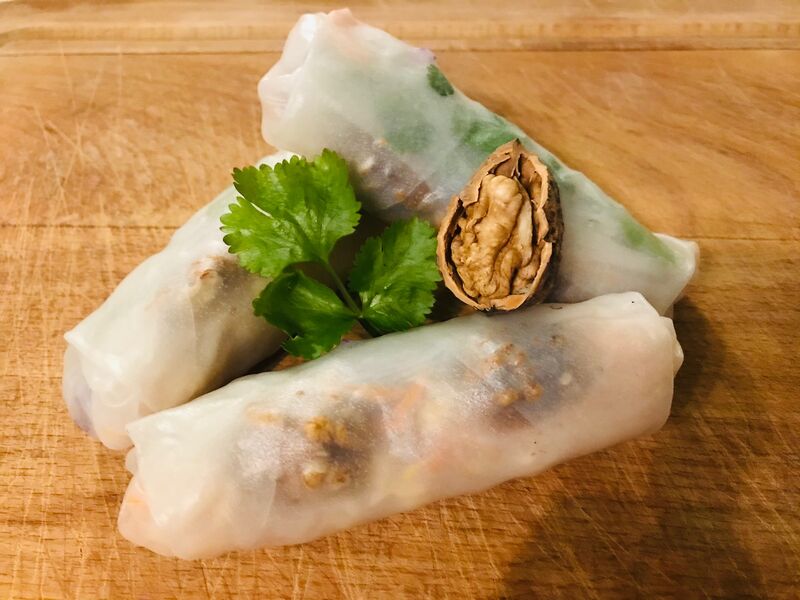 Rouleaux de printemps veggie