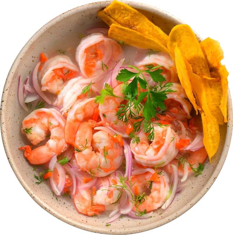 CEVICHE DE CAMARON