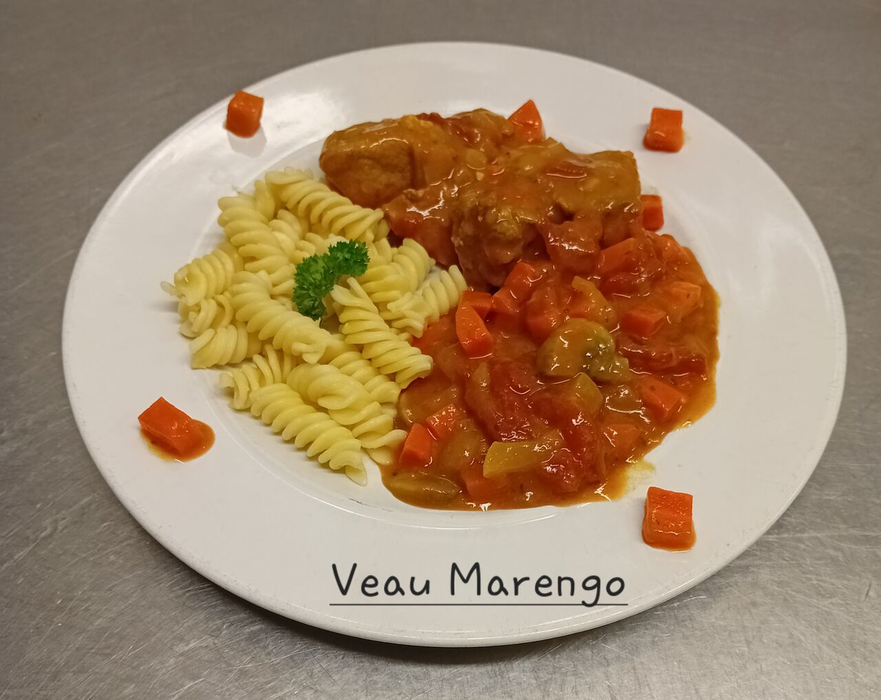 Veau Marengo 9.90€ la part