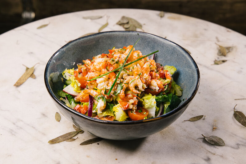 Salade d'écrevisses