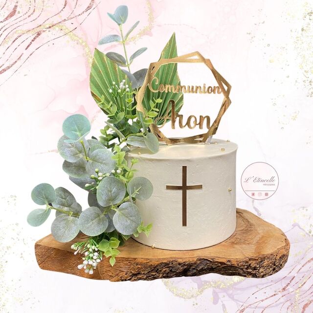 Gàateau Communion Cérémonie religieuse