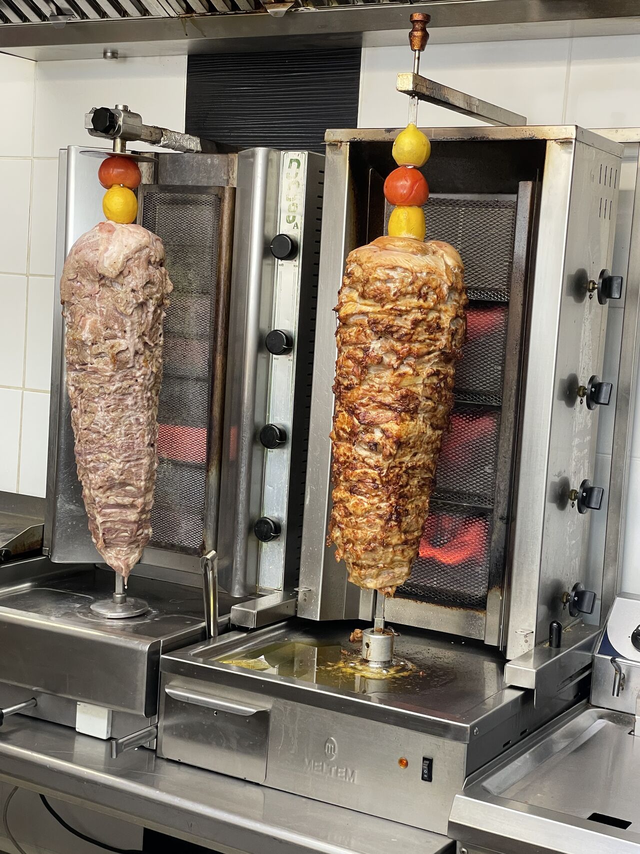 kebab de poulet et kebab de veau fait maison