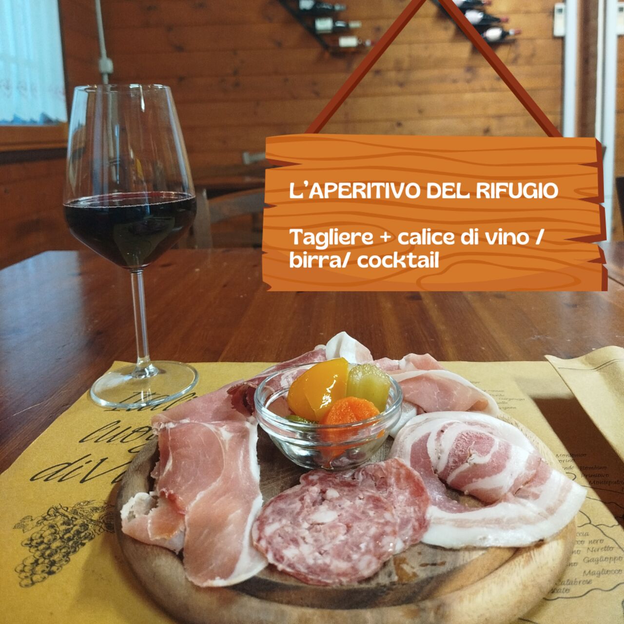 APERITIVI TUTTE LE SERE CON TAGLIERI,PINSE e FRITTI