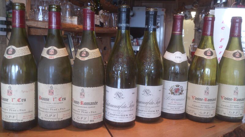 derrière les fagots