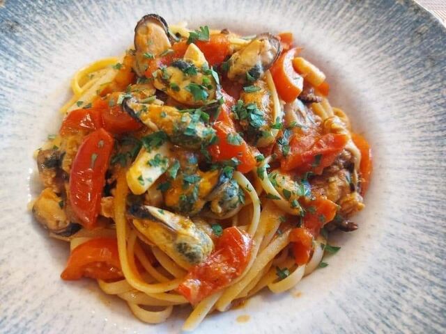 Linguini cu Fructe de Mare