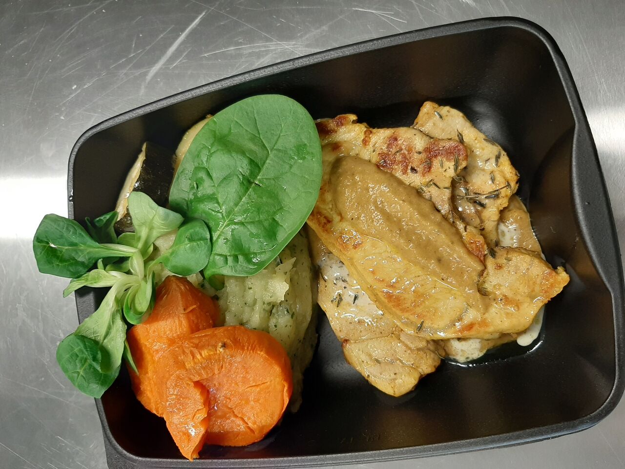 Filet mignon de porc sauce Colombo