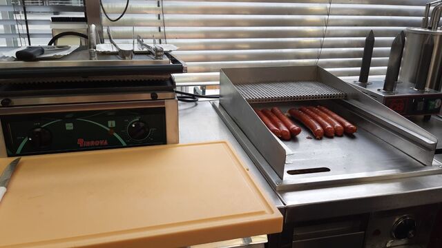 Alles frisch vom Grill...