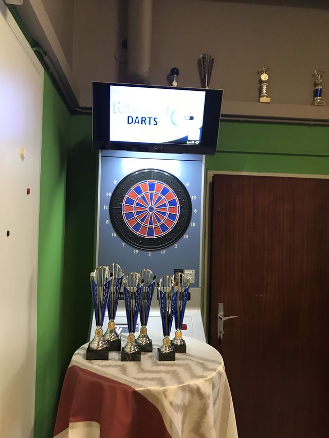 Dart wird natürlich auch gespielt!