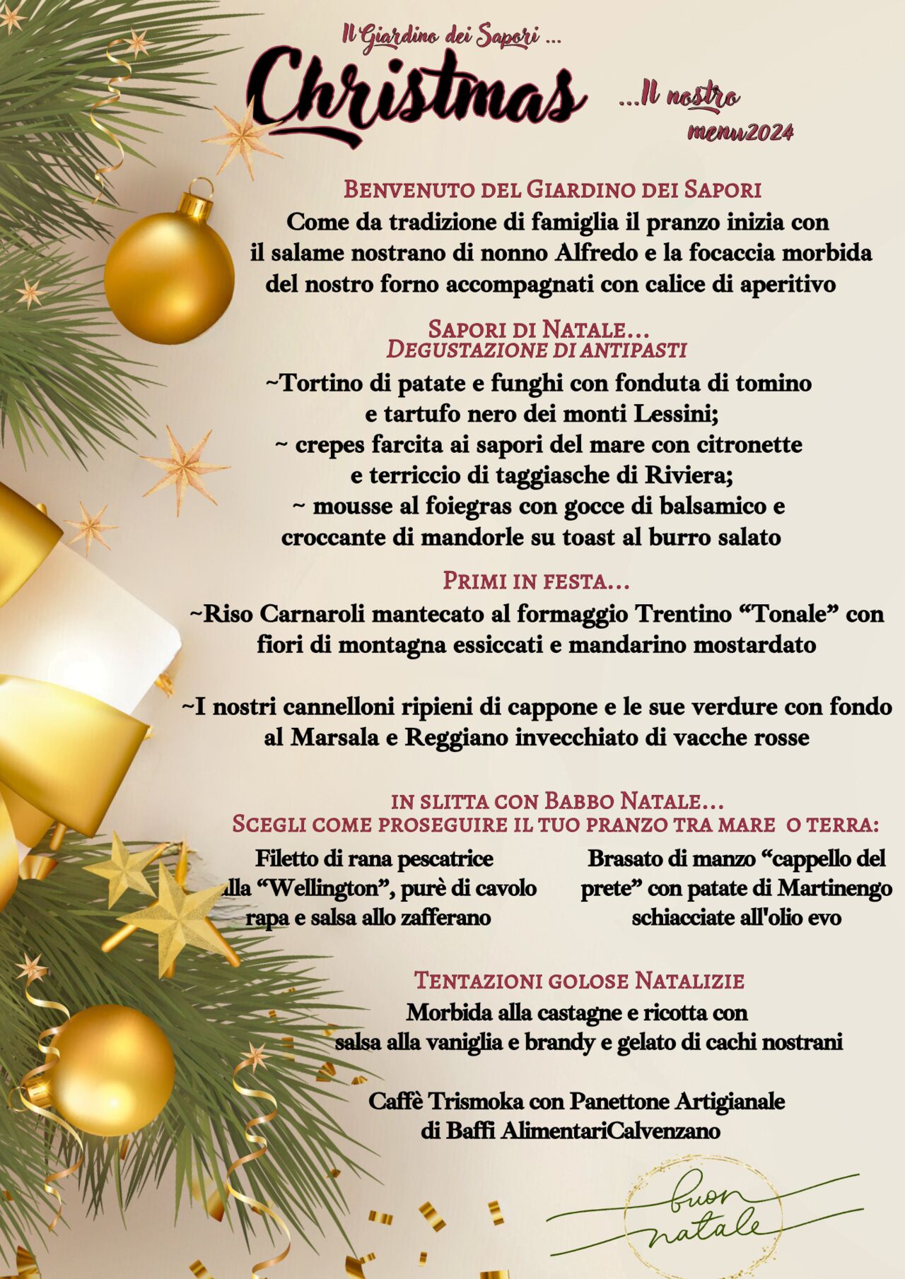 Pranzo di Natale 2024