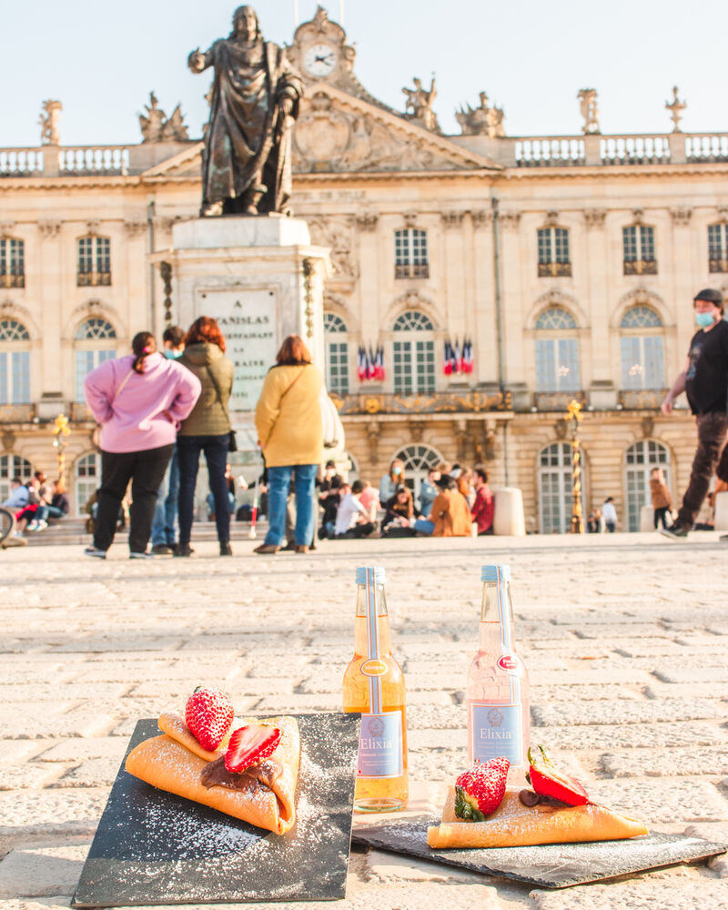 Notre bon Roi Stanislas, l'Epicurien, aurait kiffé nos crêpes !... 