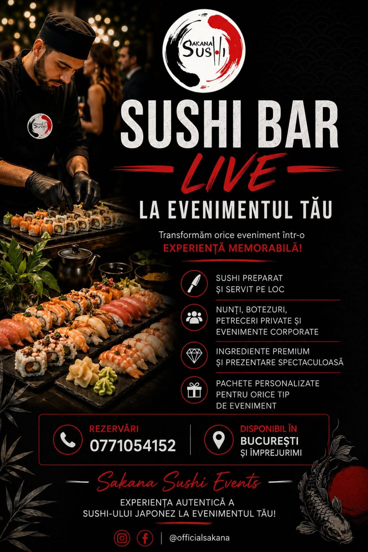 SUSHI BAR LIVE
