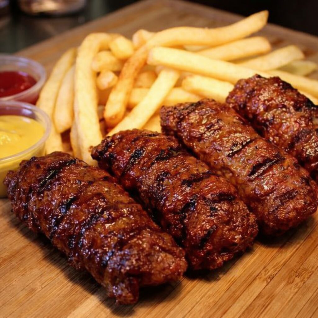 Mici con Patatas