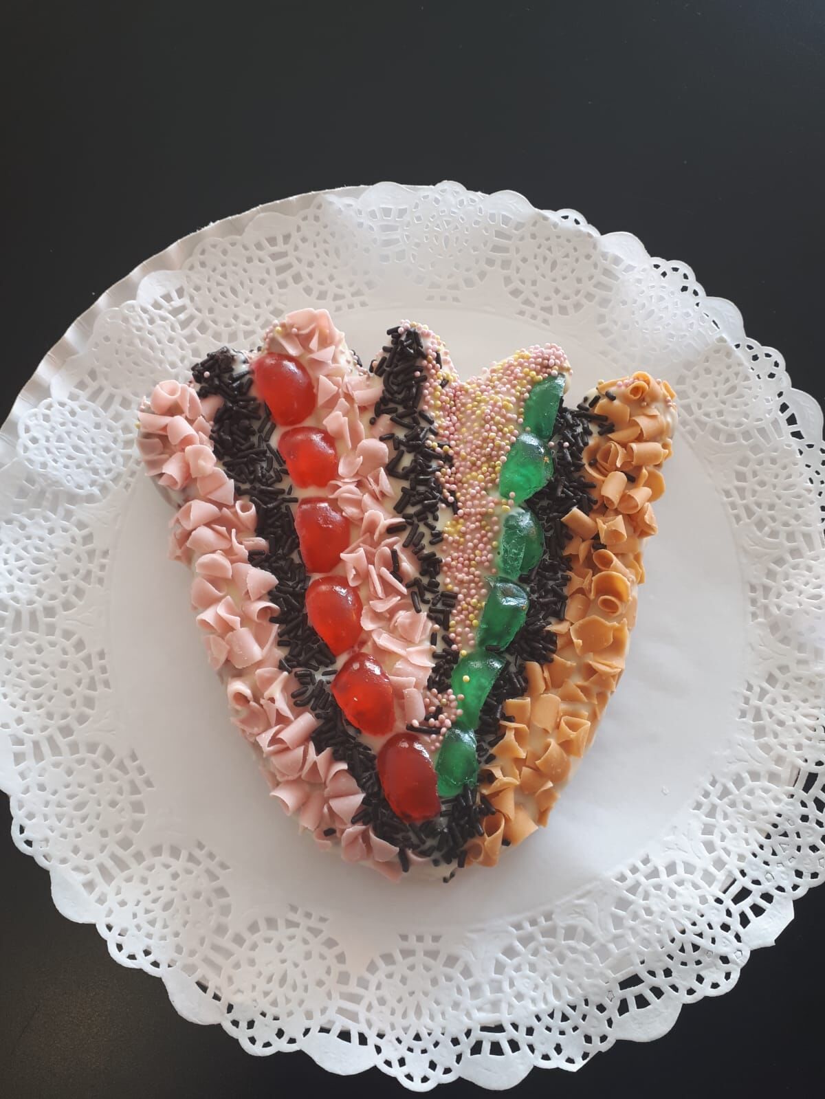 Palmeras especiales preparadas para feria 