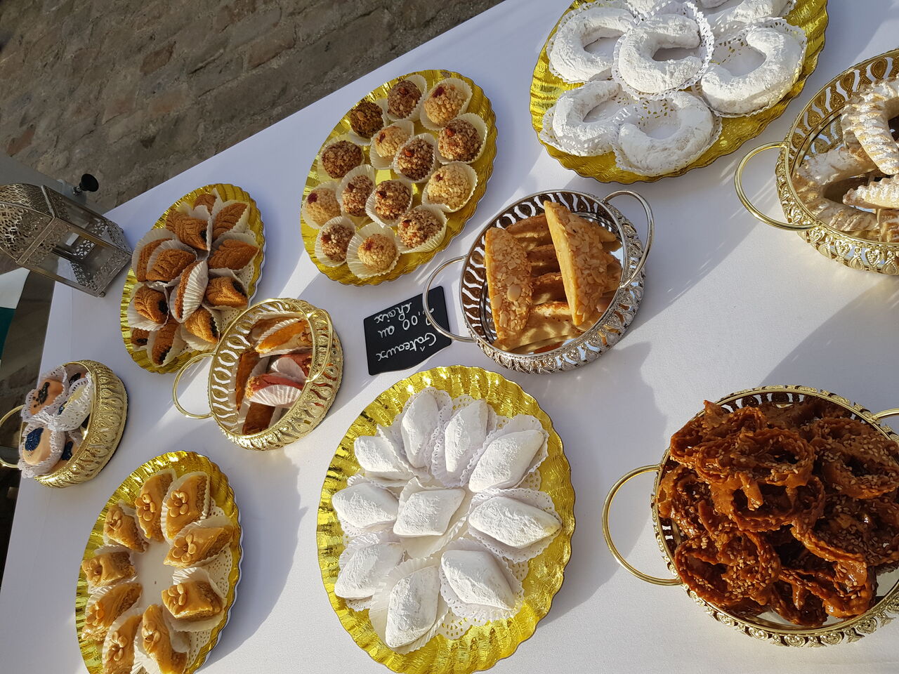 Gâteau oriental sur commande
