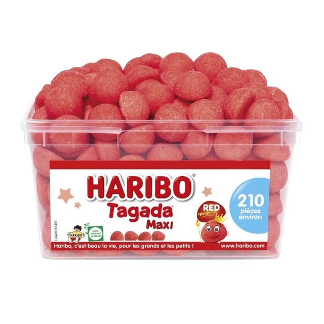 TUBO 210 FRAISE TAGADA HARIBO