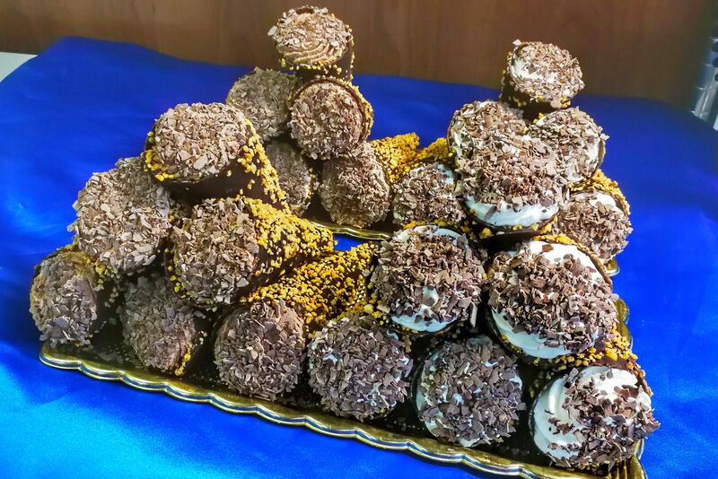 Conos bañados en crocanti rellenos de Nata o de Trufa.
Un clásico que nunca defrauda