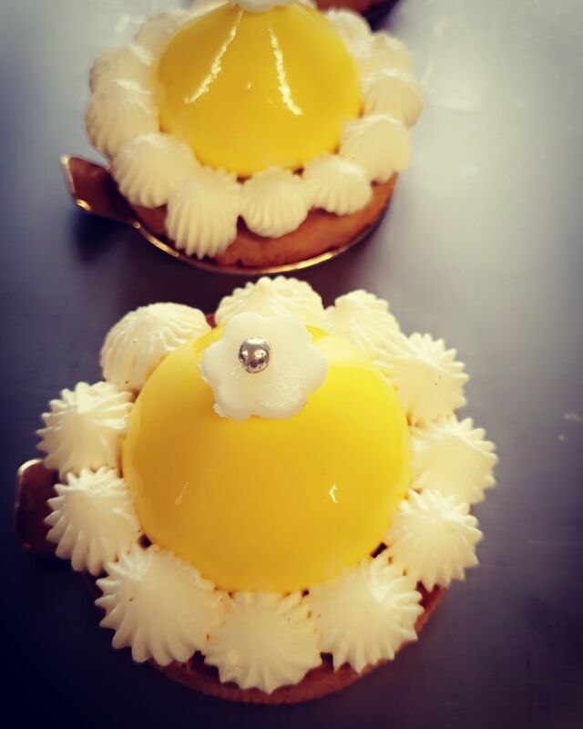 le Rafraichissement pue et dur : Le Soleil Citron ! Une légère Crème montée au Citron et sa mousse Onctueuse 