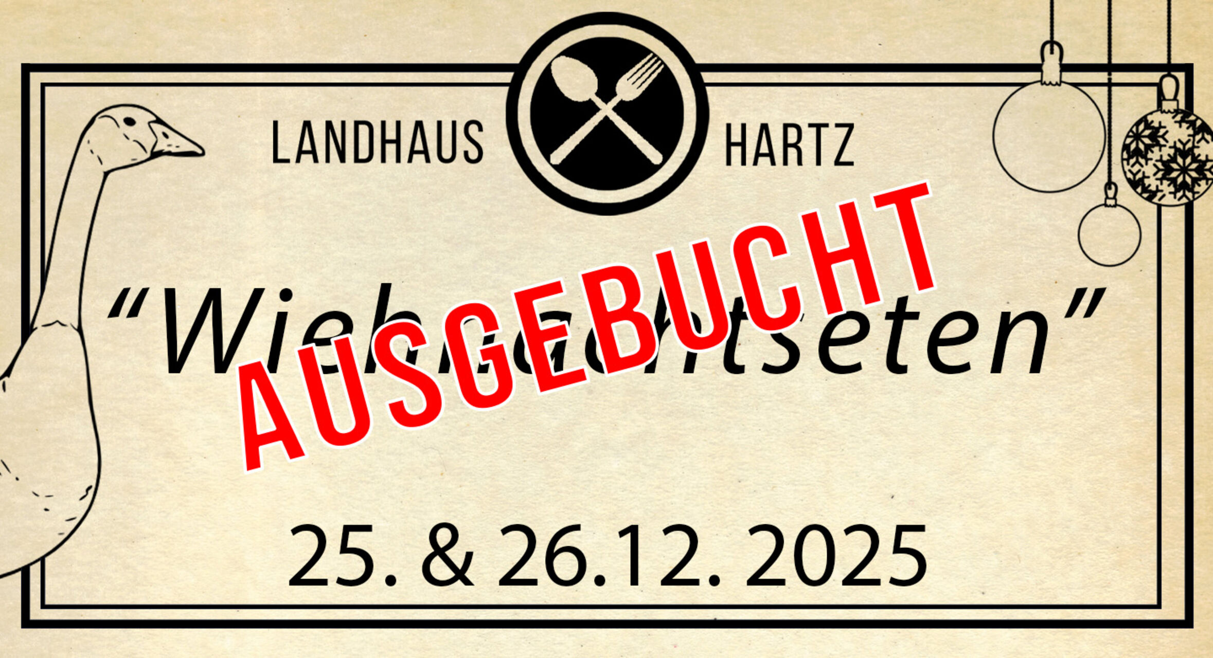 Weihnachten im Landhaus Hartz