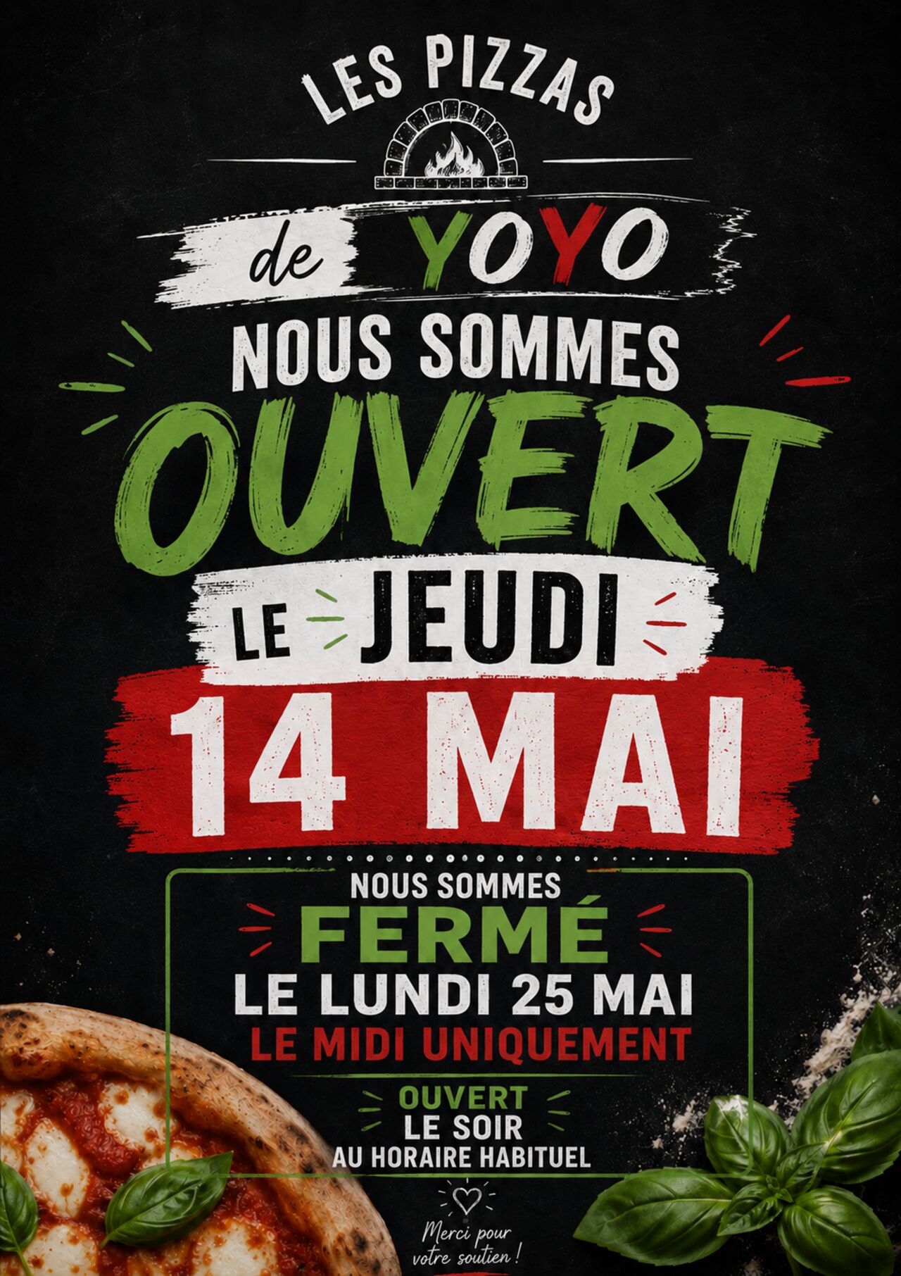 14 et 25 mai